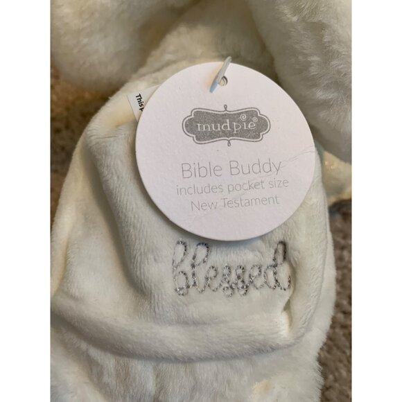 Mud Pie "Bible Buddy" Plush Angel Bear With Wings.  Bible Not Included.‎  Soft - Picture 6 of 6
